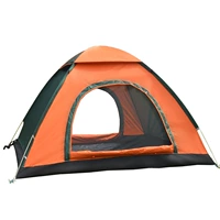 3-4 человека в темно-зеленых и апельсине