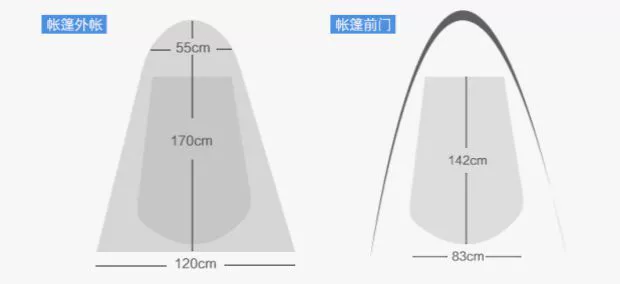 Lười câu cá ngoài trời lều đơn mưa mưa mùa đông câu cá băng tự động tốc độ mở cung cấp câu cá gió đôi cửa - Lều / mái hiên / phụ kiện lều