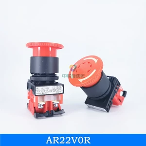 AR22VOR-11R/02R V0R кнопка аварийной остановки с самоблокировкой и сбросом вращения AR22V5R