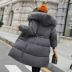 Đặc sản chống mùa 200 kg cho bà bầu Áo khoác mùa đông 2018 phiên bản Hàn Quốc của quần áo cotton dày ấm áp 袄 thủy triều áo bầu Áo thai sản