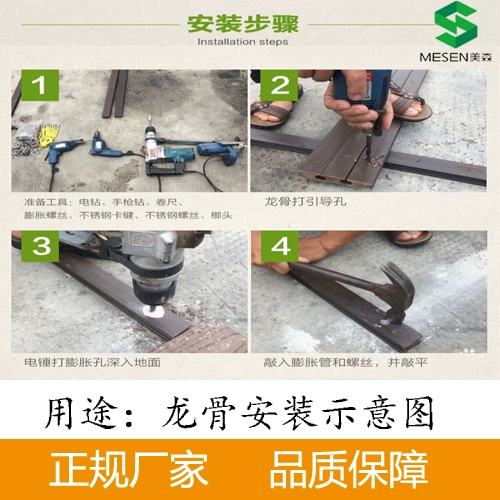 Открытый пластиковый деревянный полы с твердым рабочим шрифтом дренаж 40*25 дороги на доски коррозион