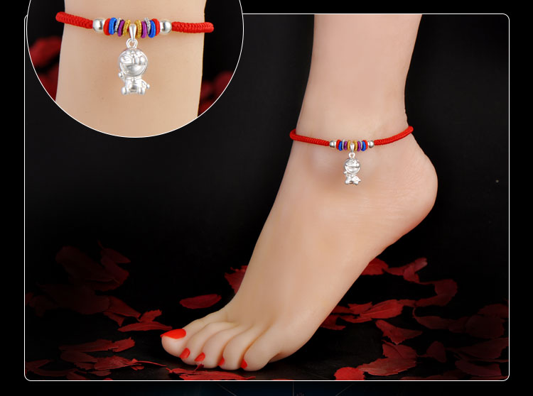 Chaine de cheville Femme en Argenterie - Ref 3102224 Image 24