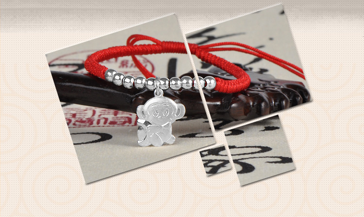 Bracelet de cheville Couple OTHER   en Argenterie - Ref 3104727 Image 8