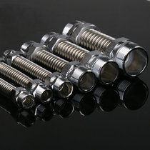 Stainless steel heating central air conditioner high temperature explosion-proof metal inlet and outlet bellows metal soft connector 4 6 points