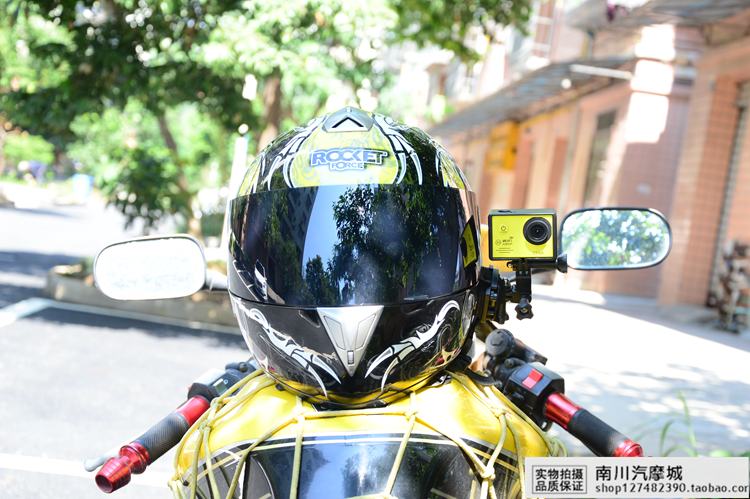 Máy ghi âm lái xe máy Xe hơi WiFi Camera ngoài trời chống nước HD Sports DV Mũ bảo hiểm - Máy quay video kỹ thuật số máy quay canon