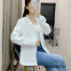 Versatile hooded slimming jacket for fat girls