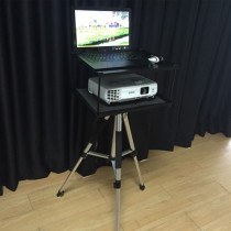 Projector Bilayer Tripod Projector Tripod Projection Shelf Multifunction Three-Foot Kickstand Delivery Bag