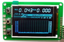T50N dual voltage ammeter head color LCD curve power supply QC2 3 USB meter and other modifications