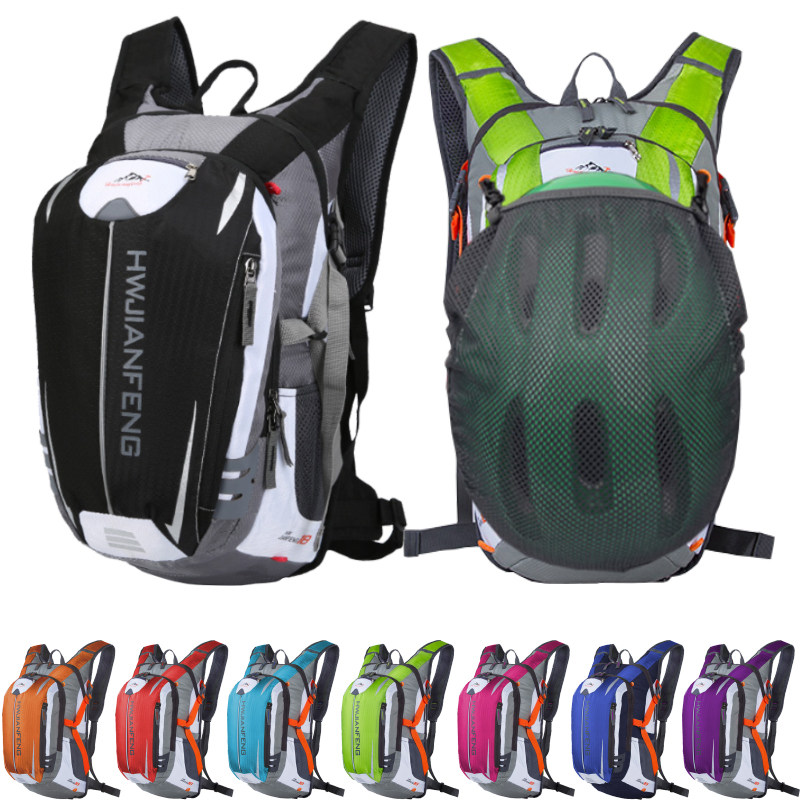 Road mountain bike riding backpack travel travel mountaineering hiking running Outdoor sports backpack 18L