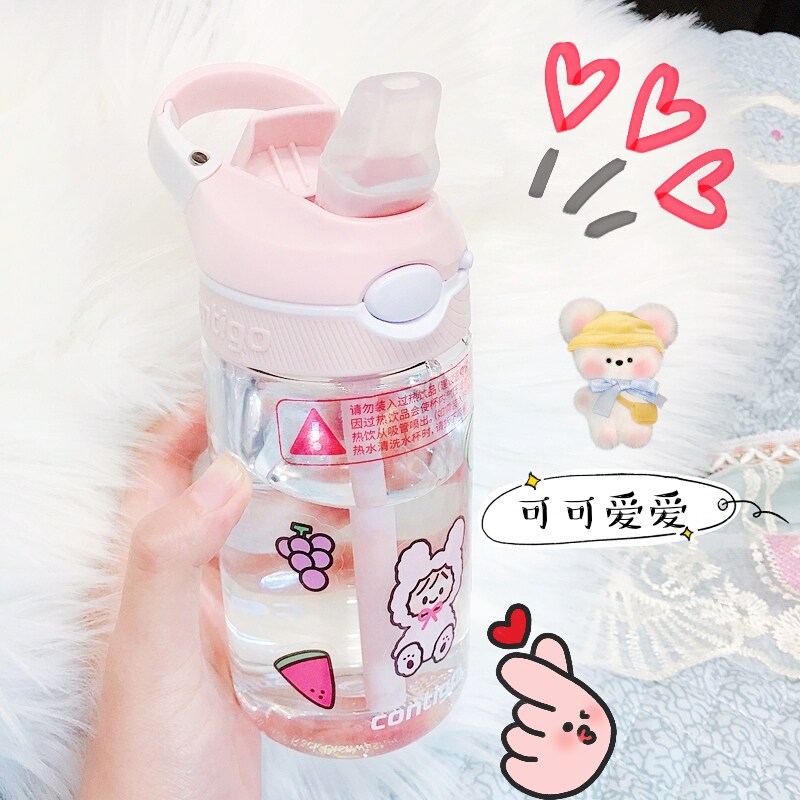 American Condik Contigo straw cup grown-up children student adult maternal portable leakproof mug