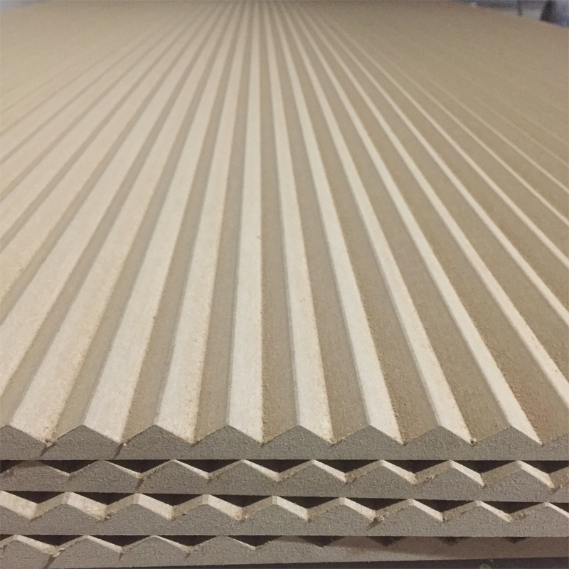 Stripe Triangle Wave Plate Partition Custom Engraving Through Flower Suspension Type Ceiling Vegan Plate Real Wood Free of lacquered indoor and outdoor protective wall material