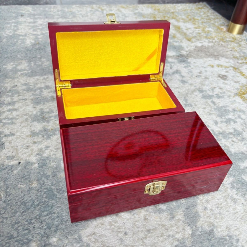 Wooden Box for Jewelry, Buddhist Beads, Ornaments, Gift Box, Walnut Handball, Jewelry Box, Glasses Case, Wooden Box