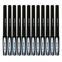 12 Derri gel pen S30 frosted pen black business signature pen 0 5mm bullet head carbon pen