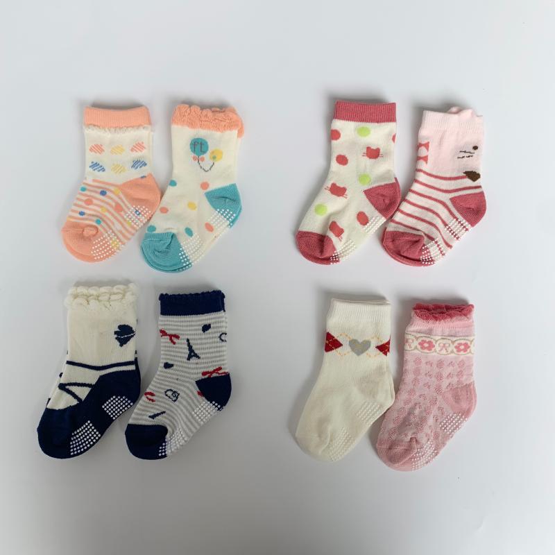Japan Order Fall Baby Daughters Children Slide Slide Slide Slide Slide Slide Slide Slide Flat Socks Cartoon Daughter