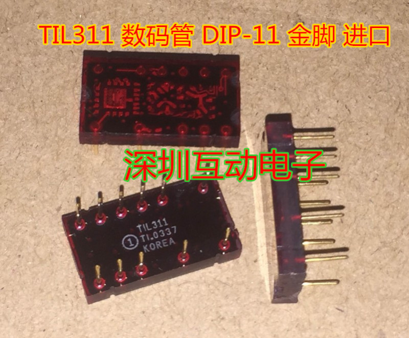 Til311 Digital Tube Dip-11 Gold Foot Imported