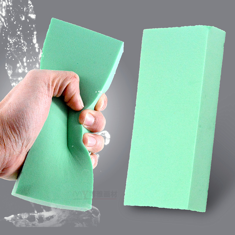 Water Absorbent Sponge Fine Arts Raw Color Paintbrush Tool Water Powder Watercolor Cotton Block Painting Supplies Special Draw Absorbent Cotton