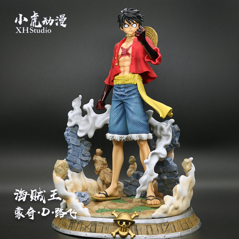 One Piece Hand GK Fantasy Series Luffy Sauron Sanji One Piece Model Ornament Doll Gift