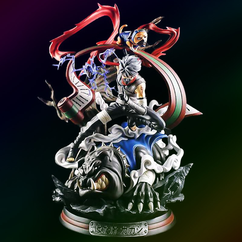 Fire Ninja Dark Flag Kakassi Handle GK Suzo can help the wiring of large super-large model animation