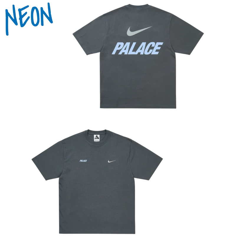 Palace Nike Font Swoosh T-Shirt 2026Aw Co-Branded Printed Short-Sleeved T-Shirt in Five Colors Palace Nike Font Swoosh T-Shirt 2026Aw Co-Branded Printed Short-Sleeved T-Shirt in Five Colors