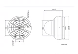 Hikvision 2 миллионов 2,5-дюймовых инфракрасных PT Ball DS-2DC2D20IW-DE3 (C0) (внутренний стандарт) (S6)