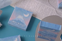 Sleeping-Moon Original Cold Artisanal Soap Scenery Series Illustrations Wind Creativity Art Accompanied By Hand Shower Soap