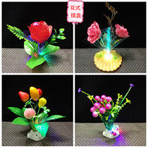 Hotel dishes decoration plate embellishment flower cold meal sassy simulation flower kitchen creative small ornaments artistic conception surrounding edge