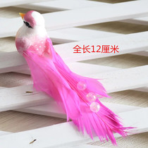 Creative wedding banquet cold dish Sabab romantic plate decoration simulation bird chef artistic conception dish pan head embellishment