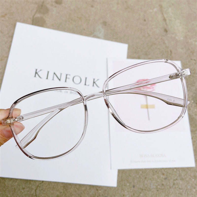 150 plus ultra - light elliptical tr 90 glasses frame female with close eye men face thin and large - frame smog blue