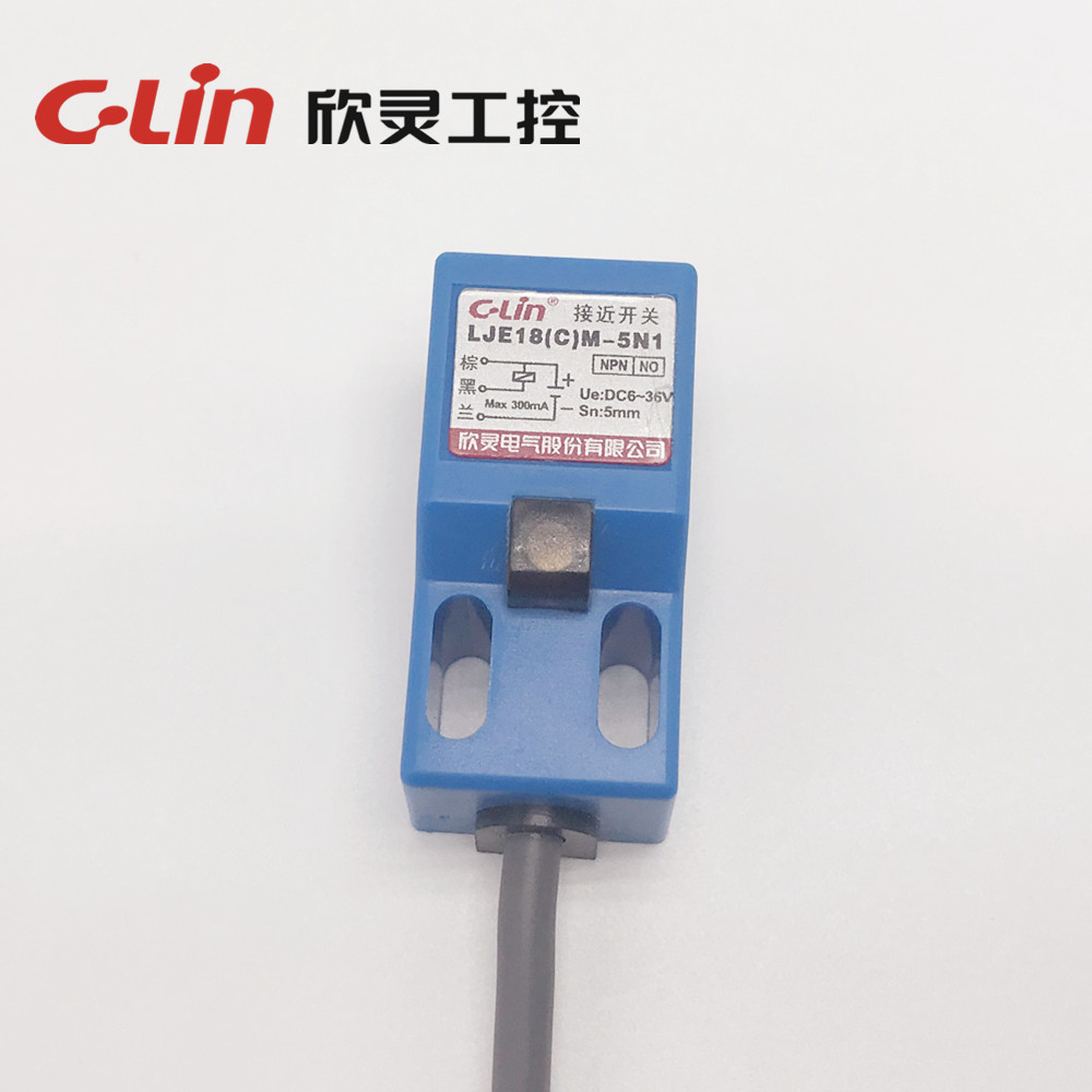 Xinling LJE18CM-5N1 N2 P1 A1 D1 square inductant proximity switch sensor detects 5mm