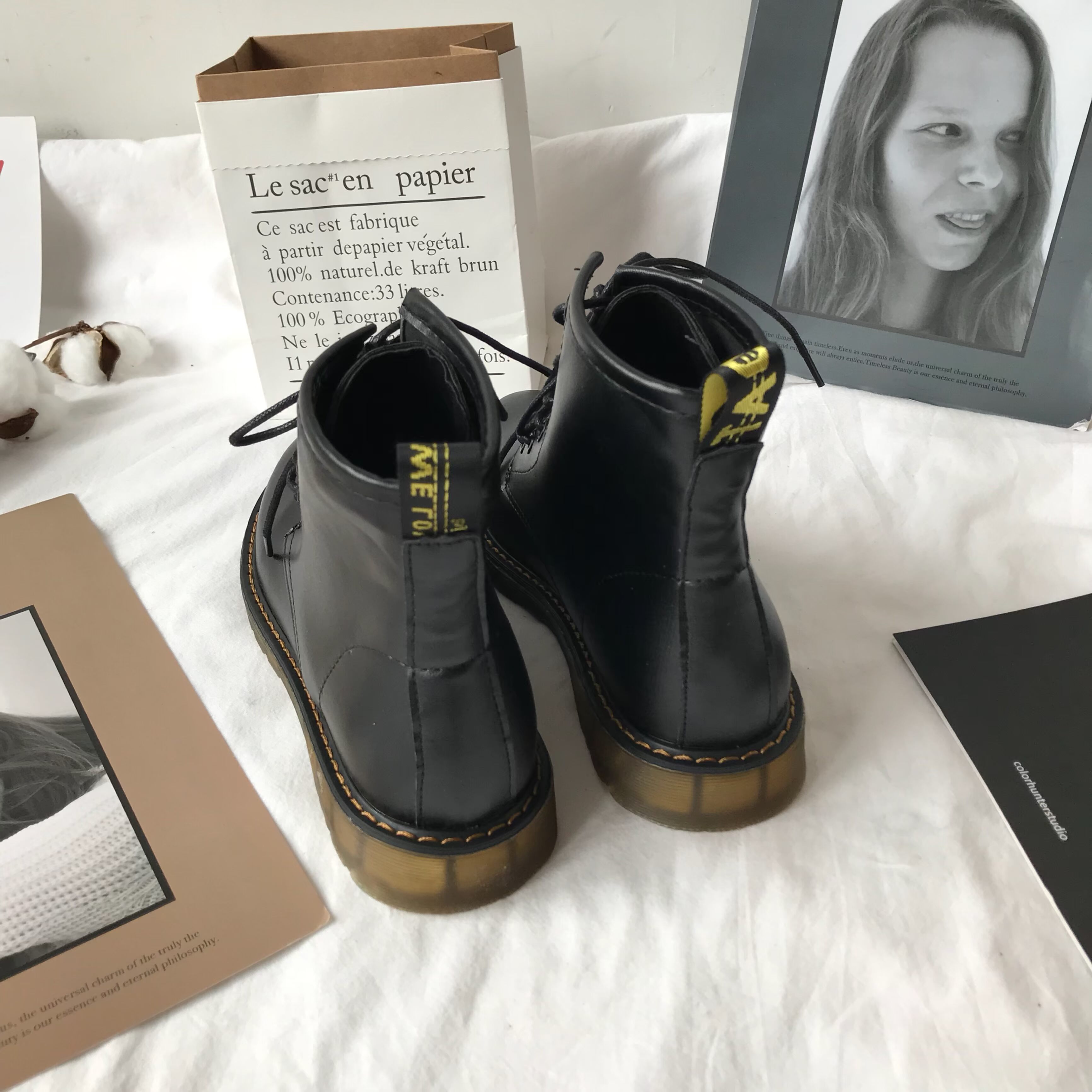 Nắng nhỏ nhà gió và nhung Martin ủng nữ gió Anh retro đẹp trai hiệp sĩ khởi động sang trọng cao mùa đông chelsea boot nữ