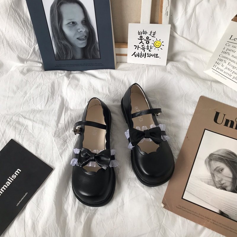 Small Sun Home Mary Treasures Lolita Shoes 2022 New Small Leather Shoes Day Ensemble Women Jk Uniforms College Funs