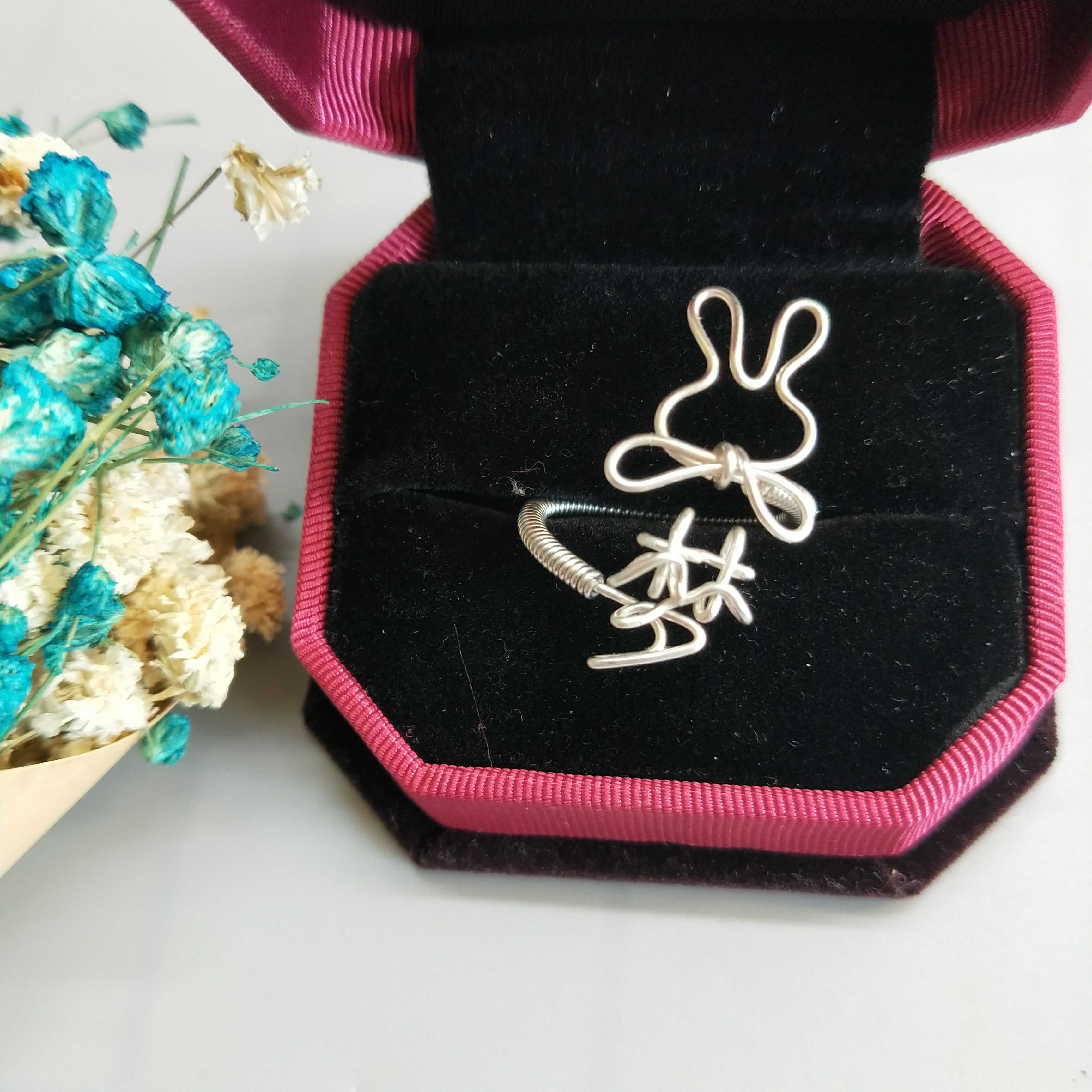 Bague mixte en Argenterie - Ref 3088979 Image 4