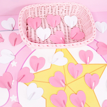 ins love hook strong stick adhesive stainless steel seamless sticky hook room peach heart girl heart net red decorative hook