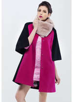 Misssixty domestic counter round neck loose wool woolen coat coat 644MJ043000 spot