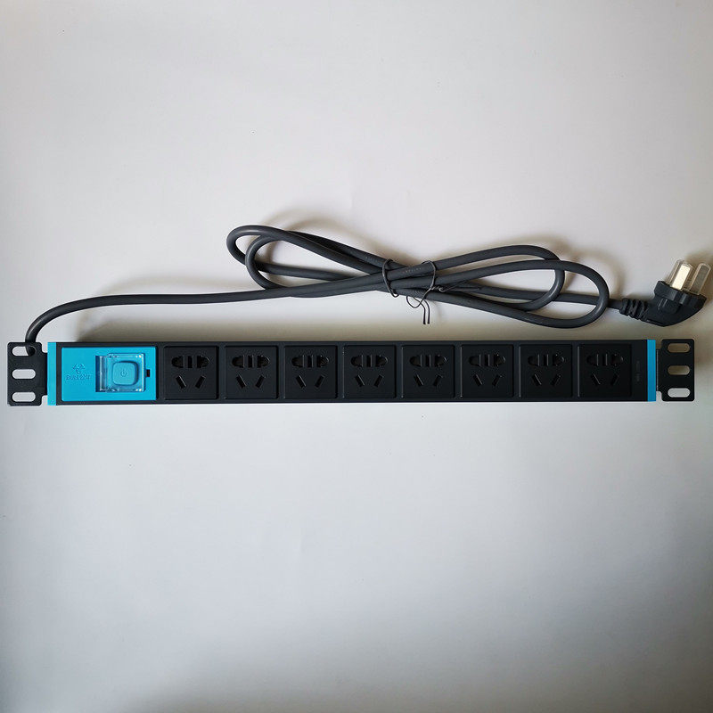 Bull pdu cabinet socket dedicated 8 socket 16A high-power computer room plug-in board with wire wiring board E1080