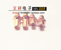 Connector SMA-KKY SMA female external thread inner hole double pass with nut fixed outlet type 50 ohm