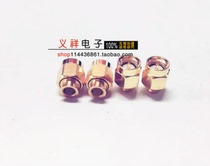 RF connector SMA-JB3 SMA male semi-steel semi-flexible wire RG402 50-3 feeder all copper gold-plated