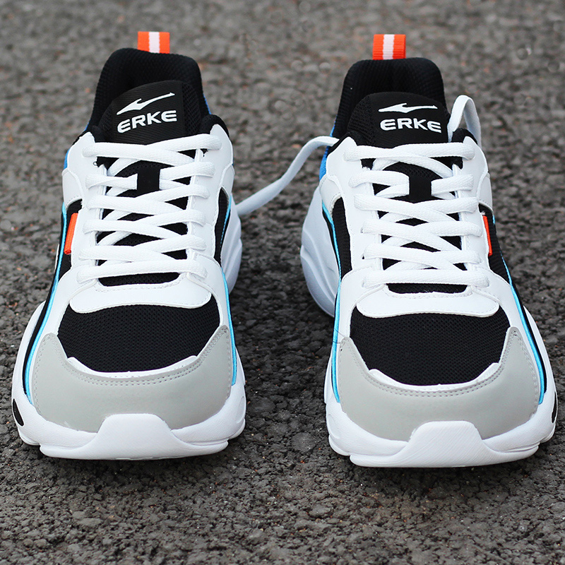 Hon Stark's new men's men's shoes Breathable Running Shoes Red Star Sneakers Running Shoes Casual Shock Absorbing Mesh Face Shoes