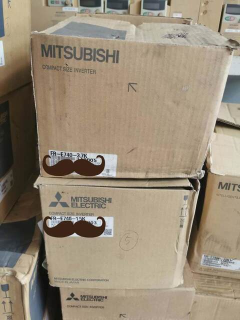 ລາຄາຕໍ່ລອງກັນໄດ້ Mitsubishi inverter FR-E740-1.5K1.5KW380V.