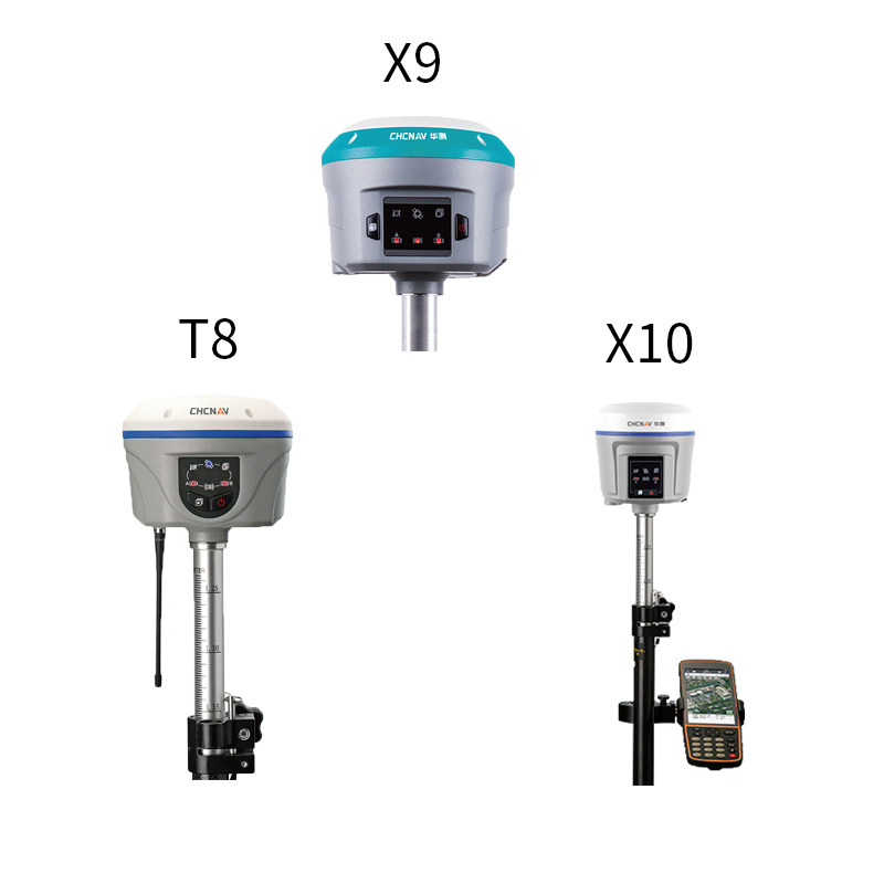Huadometric RTK GPS T3 T7 T7 T8 X Series RTK GPS X5 X9 X10 Engineering Sample Measuring Instruments
