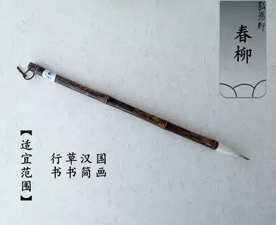 Hongyangxuan brush (Chunliu) Xing grass brush Han Jian Calligraphy traditional Chinese painting brush Wolf Jang Hao (2)