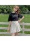 Korean age-reducing 2025 summer new style high-waisted slimming fashion casual a-line all-match women's pleated skirt commuting skirt