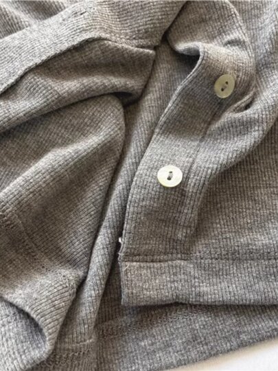 Gray Single-Breasted Knitted Cardigan for Women, Spring/Summer 2026 New Minimalist Style Casual Petite Jacket Long-Sleeve Top