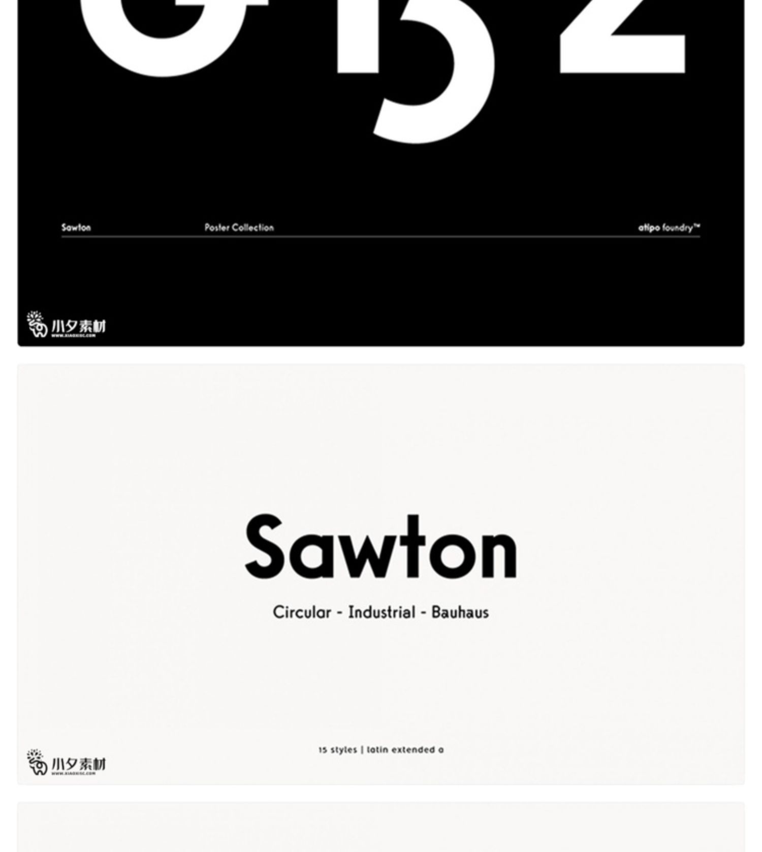 图片[6]-现代极简包豪斯几何风格Logo设计海报杂志标题英文字体安装包素材-cg男孩