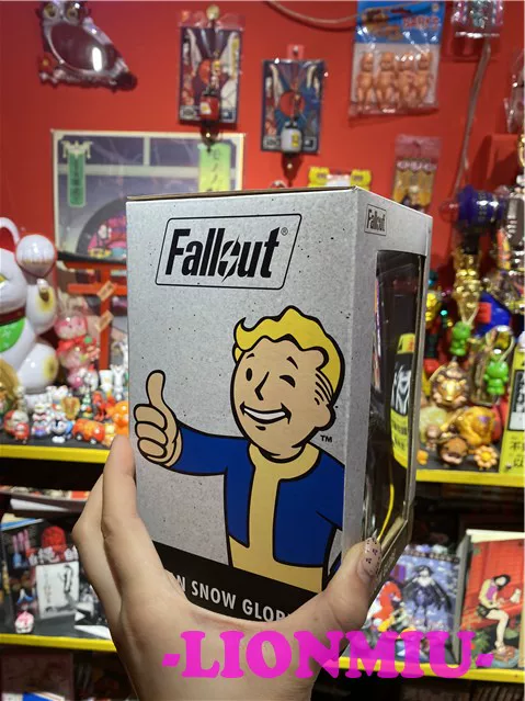 [Брак по специальной цене новый 2017 Fallout Radiation Vault Boy ракета кристальный шар декоративный сувенир коллекция]