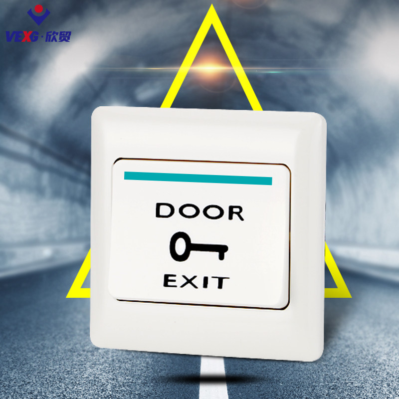 86型复位门禁开关真的能让小区楼栋大门自动开合吗？2026智能化管理新趋势