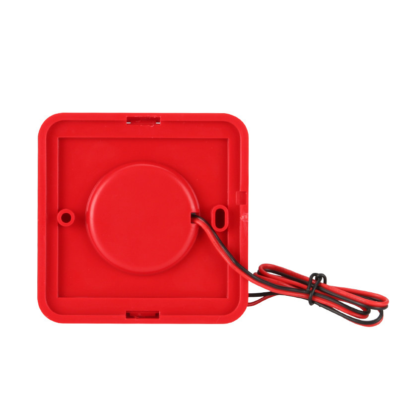 Vexg Sound and Light Alarm 12V24V Universal Alarm Horn Sound and Light Alarm Siren Sound and Light Alarm