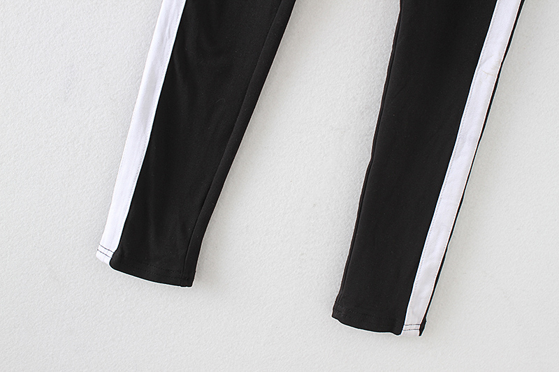 Quần legging M1217 nữ màu đen thu đông 2018 mới phiên bản Hàn Quốc của quần lửng bó sát chân nhỏ quần đùi nữ