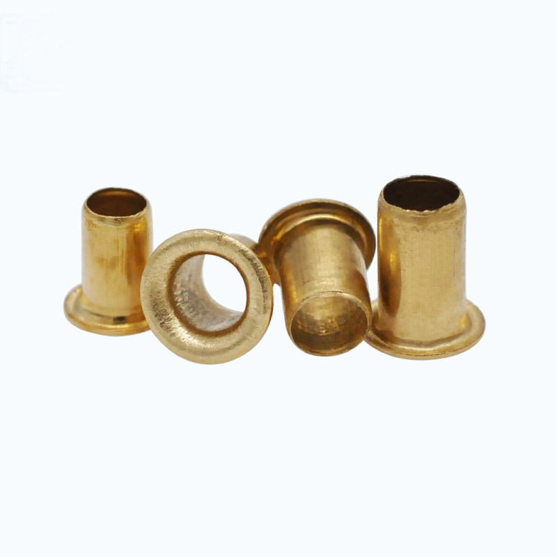 Copper chicken eye buckle rivet M1 5M1 7M2M2 3M3M4M5M6 copper rivet hollow copper rivet copper piece single machine tube