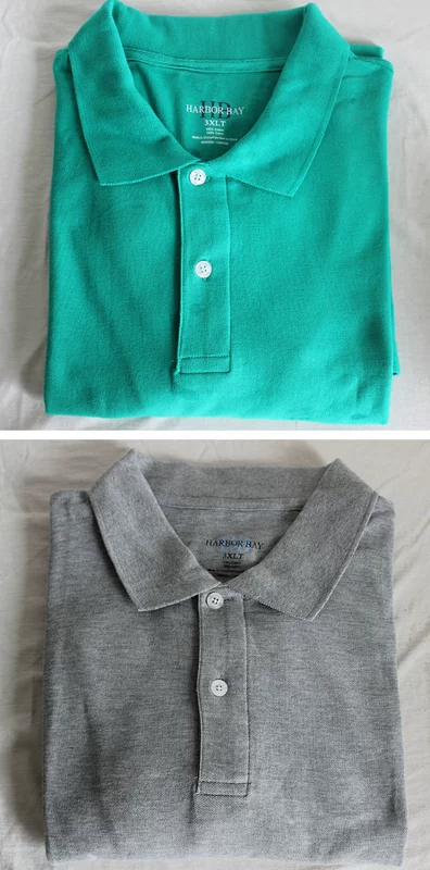 Mùa hè size lớn áo sơ mi nam POLO ve áo màu cotton thường giản cộng với phân bón XL chất béo nam
